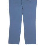 CRANE Mens Polyester Blue Regular Fit Straight Leg Trousers W28 L29 Casual Wear