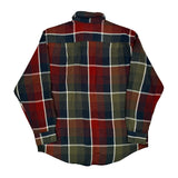 David Taylor Checked Flannel Shirt - Large Multicoloured Acrylic