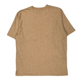 Carhartt T-Shirt - Large Beige Cotton