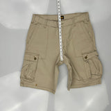 Lee Cargo Shorts - 32W 9L Beige Cotton