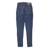 LEVI'S Womens Slim Blue Denim Jeans W24 L28 Classic Zip Pockets Skinny
