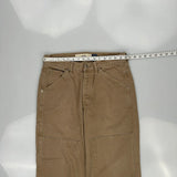 Gap Double Knee Carpenter Trousers - 32W 29L Brown Cotton