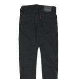 LEVI'S Mens Jeans Black Slim Skinny Denim W29 L29 Classic Cotton Blend Zip