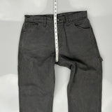 Dickies Carpenter Trousers - 33W 31L Grey Cotton
