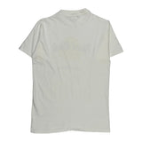 Single Stitch Hard Rock Cafe Graphic T-Shirt - Small White Cotton