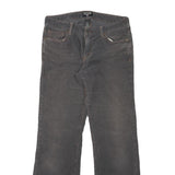 RALPH LAUREN POLO JEANS COMPANY Womens Regular Fit Straight Cotton Blend Zip