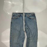 550 Levis Jeans - 34W 34L Light Wash Cotton