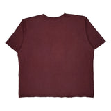 Carhartt Tall T-Shirt - 2XL Burgundy Cotton
