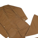 CARHARTT Mens Brown Workwear Cotton Blend Dungarees Loose L W44 L30 Utility