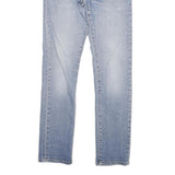 CARHARTT Mens Jeans Blue Slim Skinny Denim Light W31 L32 Zip Cotton Blend