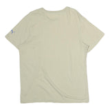 PUMA Mens Beige Graphic T-Shirt L Short Sleeve Crew Neck Casual