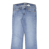 LEVI'S Womens Regular Fit Straight Leg Denim Light Blue Jeans W30 L31 Classic