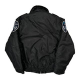 Flight National Patrol Bomber Jacket - XL Black Nylon