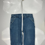 Carhartt Carpenter Pants - 36W 30L Blue Cotton