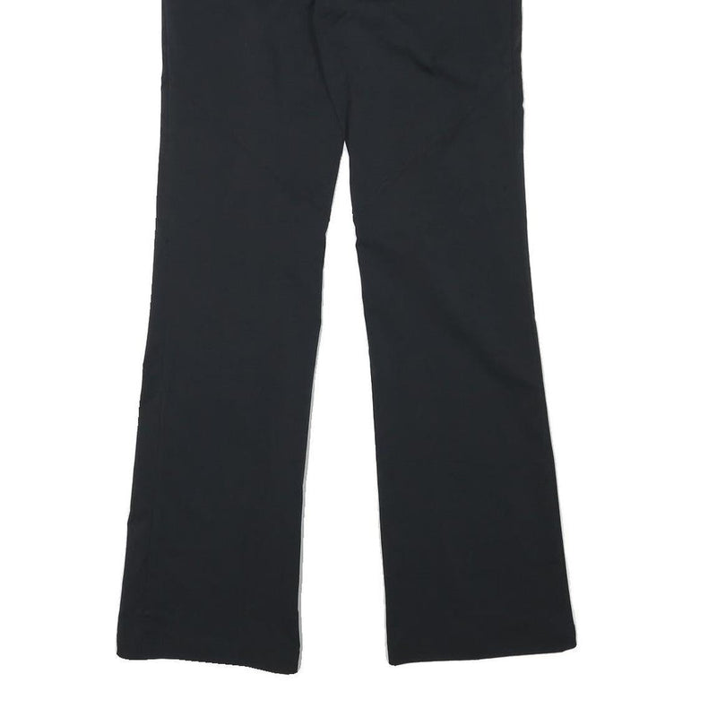 COLUMBIA Womens Polyester Blend Black Regular Straight Trousers W30 L31 Outdoor