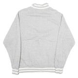 NCAA Mens Grey Utah Utes Cotton Zip Jacket L Jersey Sport Casual College Apparel