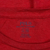 Polo By Ralph Lauren Long Sleeve T-Shirt - Large Red Cotton