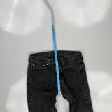501 Levis Jeans - 30W 29L Grey Cotton