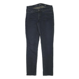 LEVI'S Womens Slim Skinny Denim Dark W28 L29 Stretch Cotton Blend Zip Jeans
