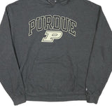 CHAMPION Mens Grey Purdue Pullover Hoodie XL Cotton Blend Casual