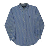 Ralph Lauren Striped Shirt - XL Blue Cotton