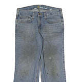 CARHARTT Mens Jeans Blue Relaxed Straight Denim Light W32 L35 Casual Workwear