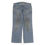 CARHARTT Mens Jeans Blue Relaxed Straight Denim Light W32 L35 Casual Workwear
