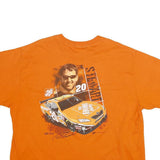 WINNER'S CIRCLE Mens Orange Stewart Graphic T-Shirt 2XL Short Sleeve Crew Neck