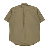 Blake Ralph Lauren Short Sleeve Shirt - Large Khaki Cotton