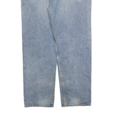 CARHARTT Mens Relaxed Light Blue Denim Jeans W40 L32 Classic Cotton Blend Zip