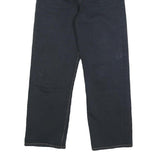 LEVI'S Womens Relaxed Blue Denim Raw Button W26 L27 Classic Fit Jeans