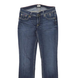 TOMMY HILFIGER Womens Jeans Blue Regular Straight Denim Medium W30 L30 Zip