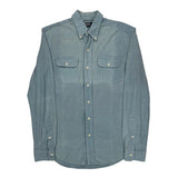 Polo By Ralph Lauren Shirt - Medium Blue Cotton