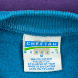 Unbranded Striped Sweatshirt - Medium Blue Polyester Blend
