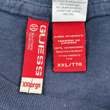 Number 56 Guess Graphic T-Shirt - 2XL Navy Cotton