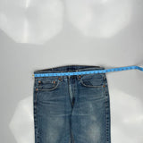 505 Levis Jeans - 34W 30L Blue Denim