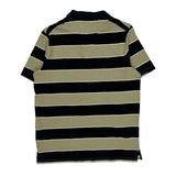 Hydrolix Oakley Striped Polo Shirt - Medium Beige Cotton