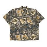 Canyon River Blues Hawaiian Shirt - XL Multicoloured Cotton