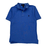 Age 10-12 Polo By Ralph Lauren Polo Shirt - Medium Blue Cotton