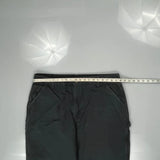 Carhartt Cargo Trousers - 40W 30L Black Cotton