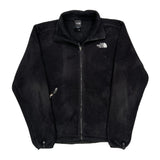 The North Face Fleece Jacket - Medium Black Polyester