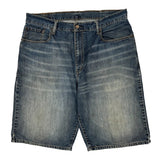 Levis Denim Shorts - 38W 10L Blue Cotton