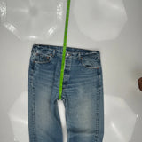 501 Levis Jeans - 36W 30L Blue Cotton