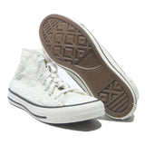 CONVERSE Chuck Taylor All Star Womens White Canvas High Top Trainers UK 6