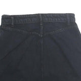 BDG Womens Black Cotton Mini Skirt Zip Front Casual Pocket Design Size S