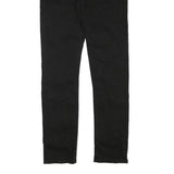 LEVI'S Mens Black Regular Fit Straight Denim Jeans Cotton Blend W31 L32 Zip