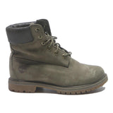 TIMBERLAND Womens Lace-Up Boots Leather UK 4.5 Casual Outdoor Durable