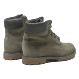 TIMBERLAND Womens Lace-Up Boots Leather UK 4.5 Casual Outdoor Durable