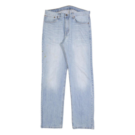 LEVI'S 751 Mens Jeans Blue Relaxed Straight Denim Light W34 L34 Classic Cotton