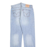 LEVI'S 751 Mens Jeans Blue Relaxed Straight Denim Light W34 L34 Classic Cotton